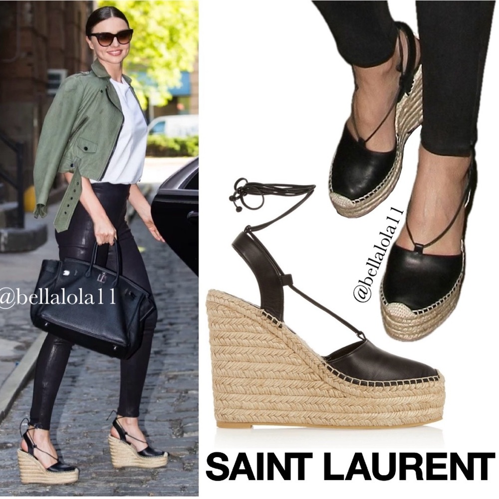 Authentic Saint Laurent Espadrilles - image 1